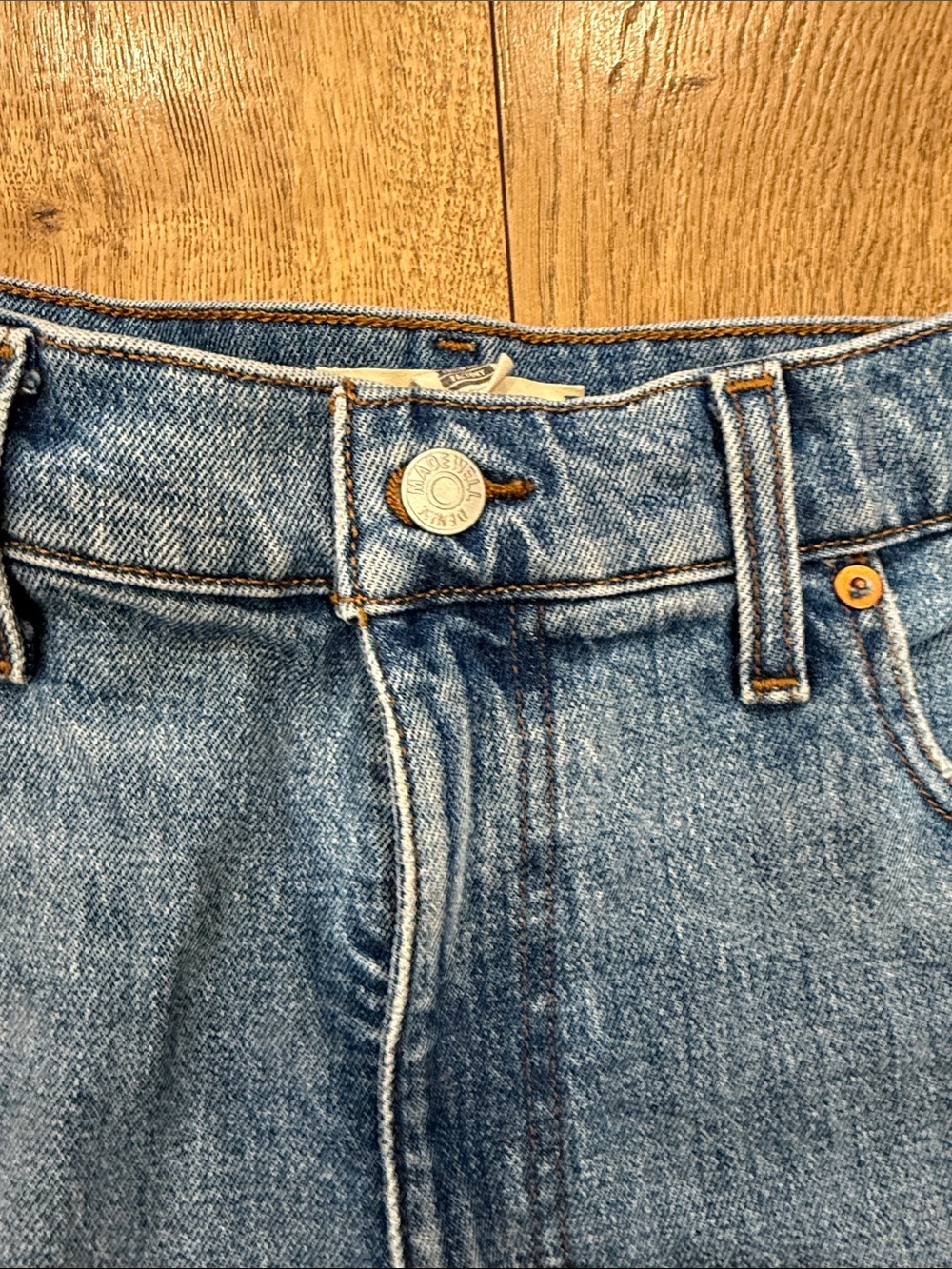 Madewell 90’s Strait Crop Jeans - Picture 3 of 11